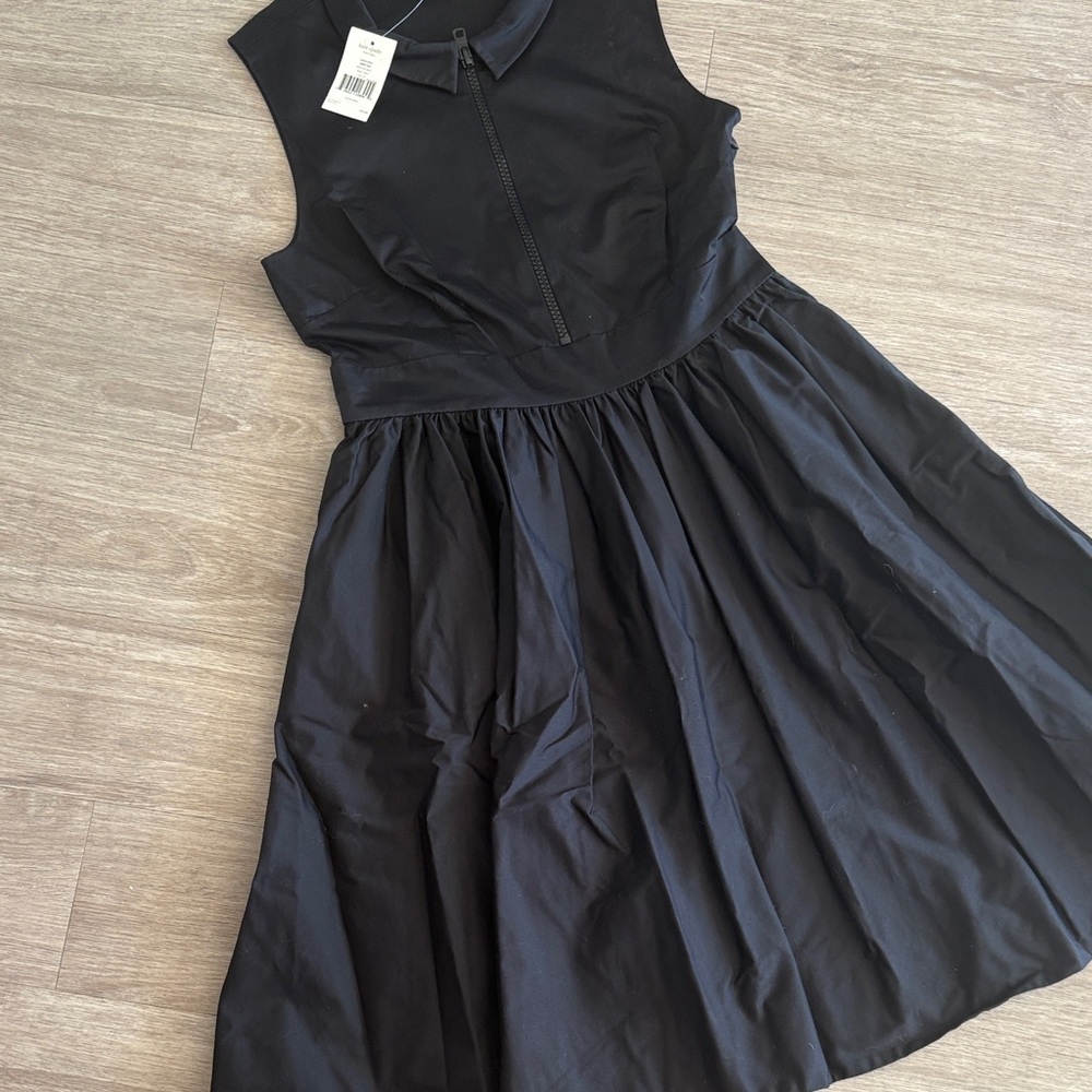 NWT- Kate Spade Black Sleeveless Dress - Picture 2 of 4